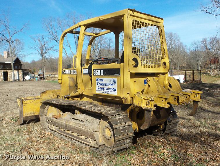 image for item K6302 1997 John Deere 650G dozer