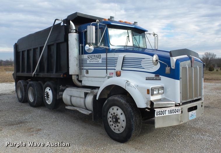 image for item K6303 1991 Kenworth T800 dump truck