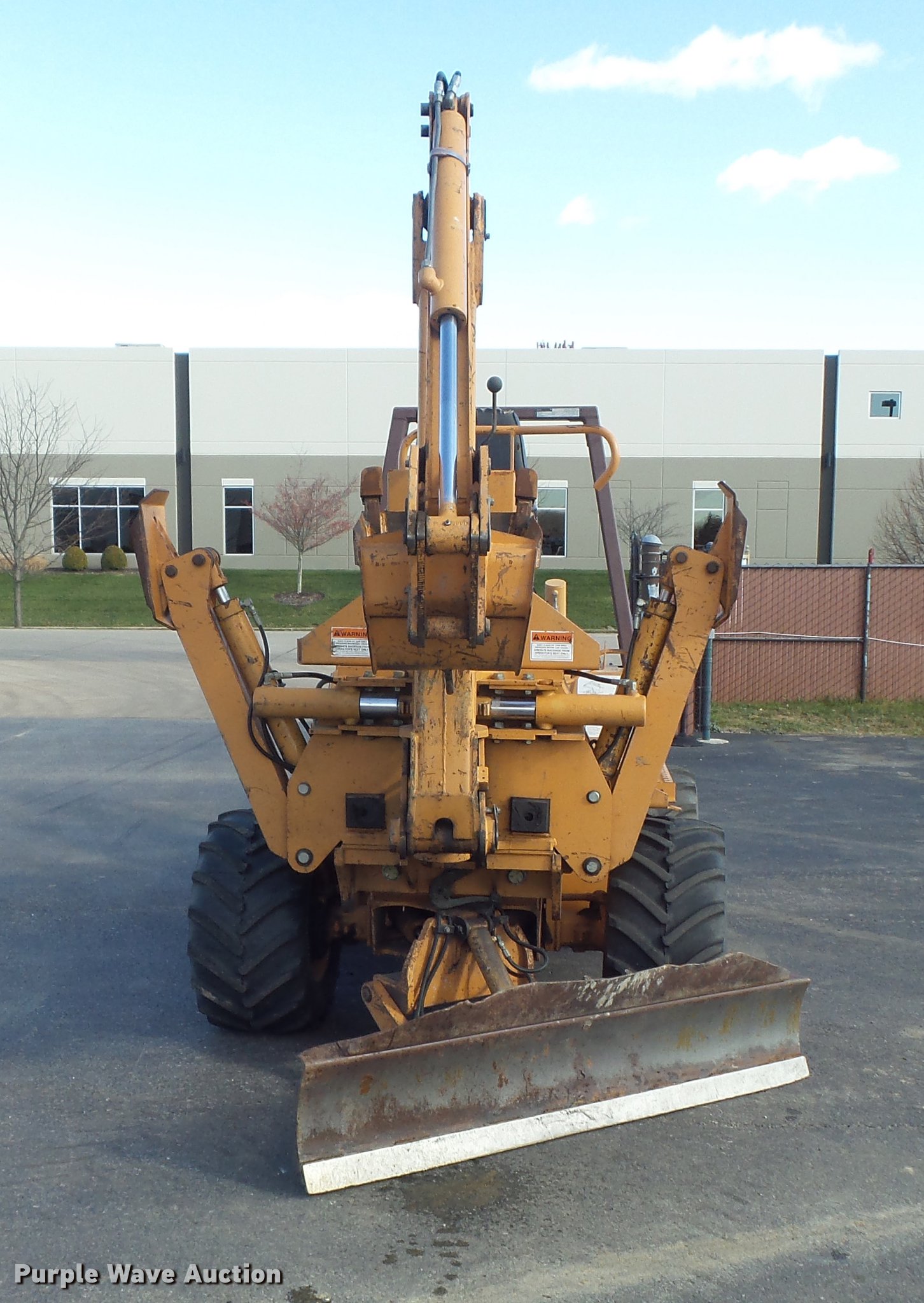 ... Case 560 trencher Full size in new window ...