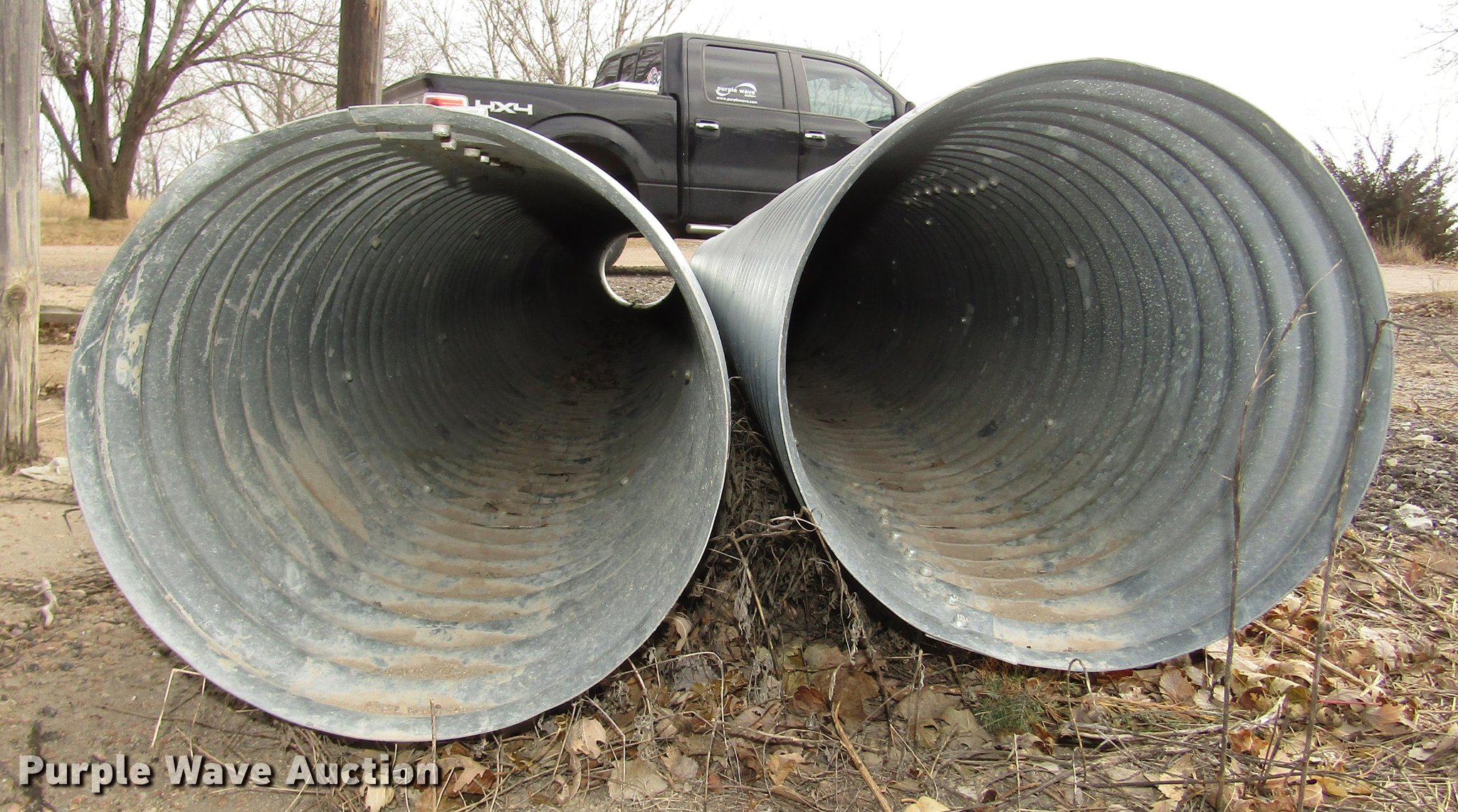 (2) corrugated steel culverts in Beatrice, NE Item DO9067 sold