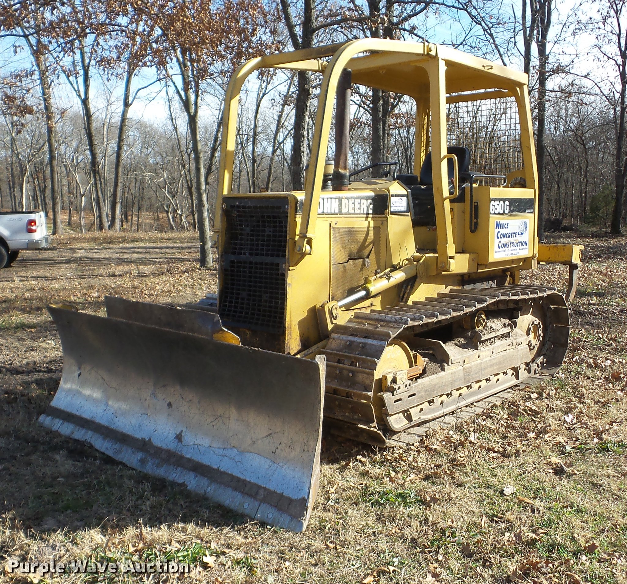 1997-john-deere-650g-dozer-in-miami-ok-item-k6302-sold-purple-wave