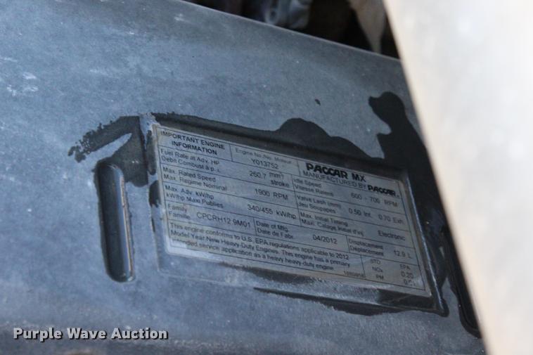 image for item BE9392 2013 Kenworth W900 semi truck