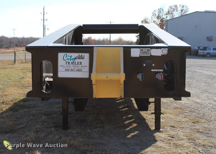 image for item BE9393 2013 Atoka OFLB604 oilfield flatbed trailer
