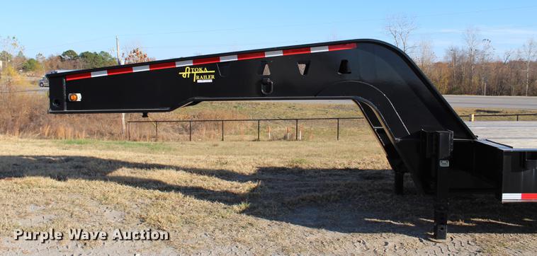 image for item BE9393 2013 Atoka OFLB604 oilfield flatbed trailer