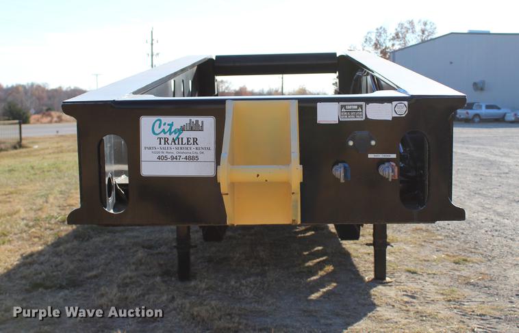 image for item BE9393 2013 Atoka OFLB604 oilfield flatbed trailer