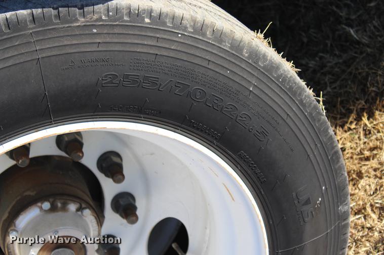 image for item BE9393 2013 Atoka OFLB604 oilfield flatbed trailer