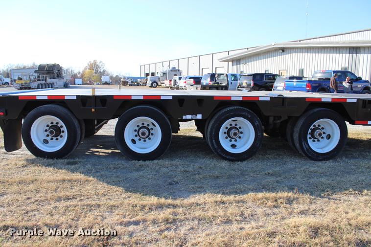 image for item BE9393 2013 Atoka OFLB604 oilfield flatbed trailer