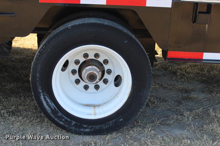 image for item BE9393 2013 Atoka OFLB604 oilfield flatbed trailer