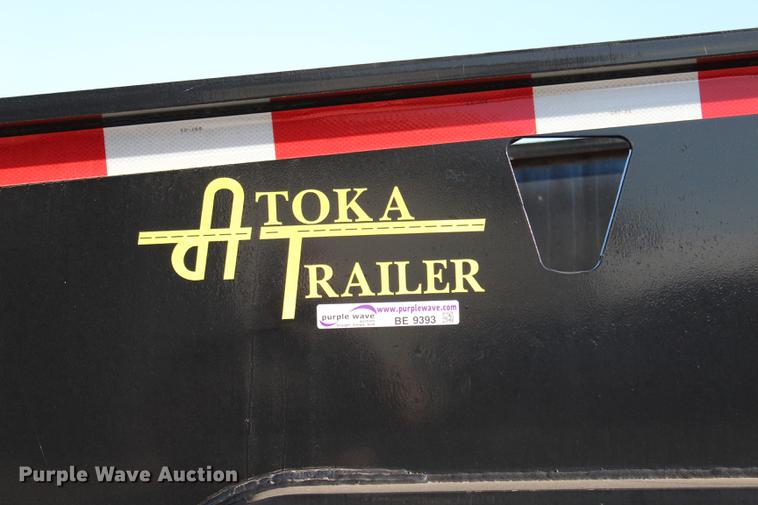 image for item BE9393 2013 Atoka OFLB604 oilfield flatbed trailer