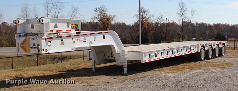 image for item BE9394 2013 Atoka SDE604 oilfield flatbed trailer