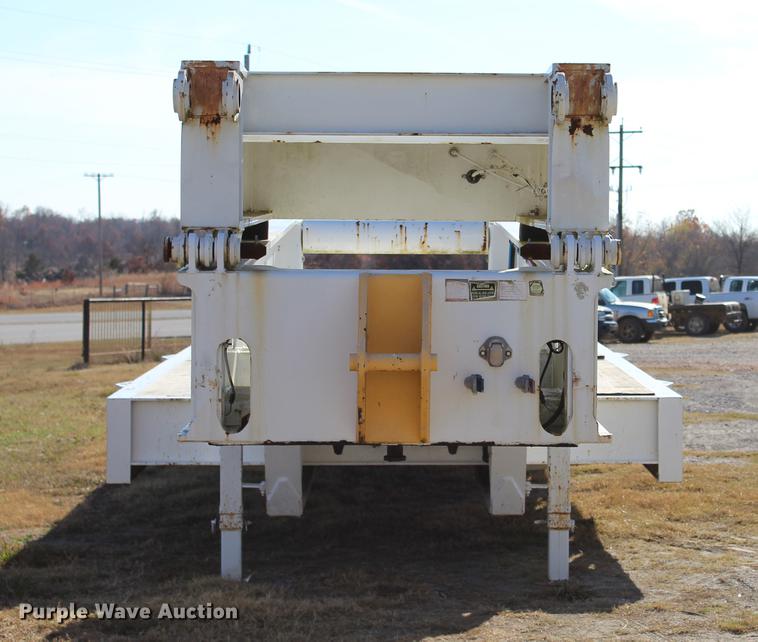 image for item BE9394 2013 Atoka SDE604 oilfield flatbed trailer