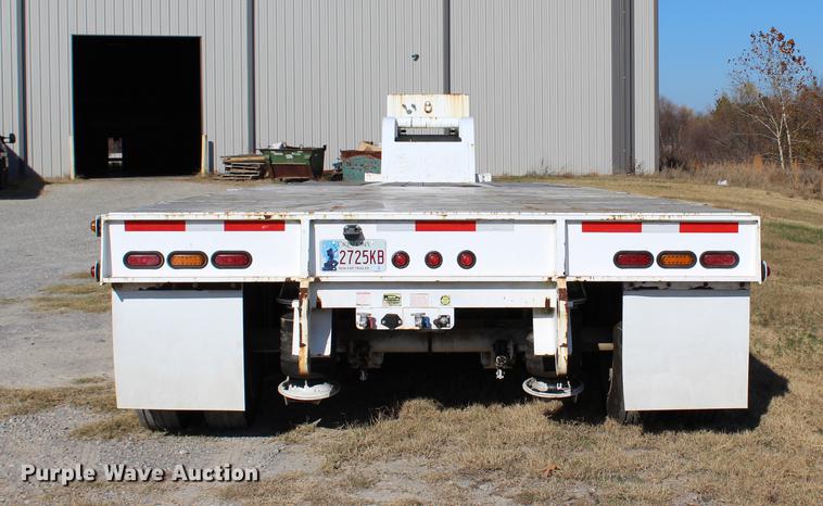 image for item BE9394 2013 Atoka SDE604 oilfield flatbed trailer
