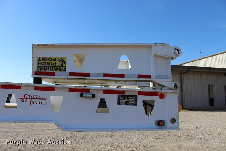 image for item BE9394 2013 Atoka SDE604 oilfield flatbed trailer