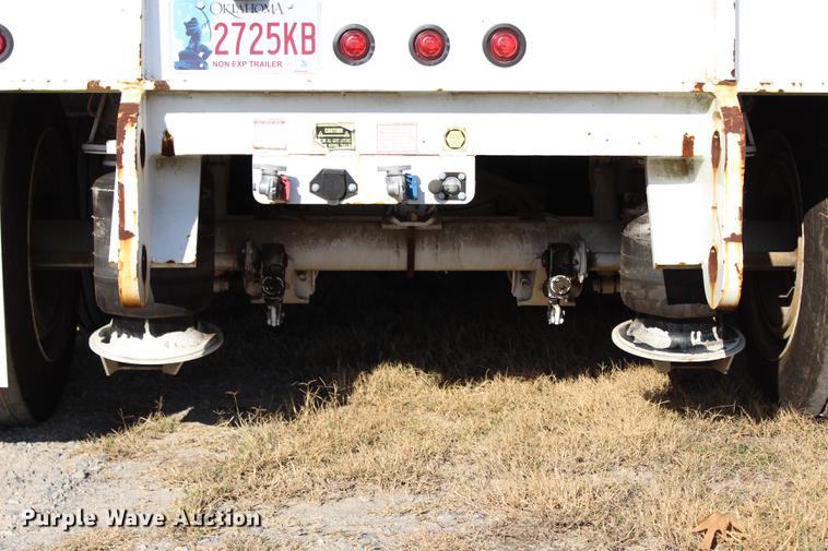image for item BE9394 2013 Atoka SDE604 oilfield flatbed trailer