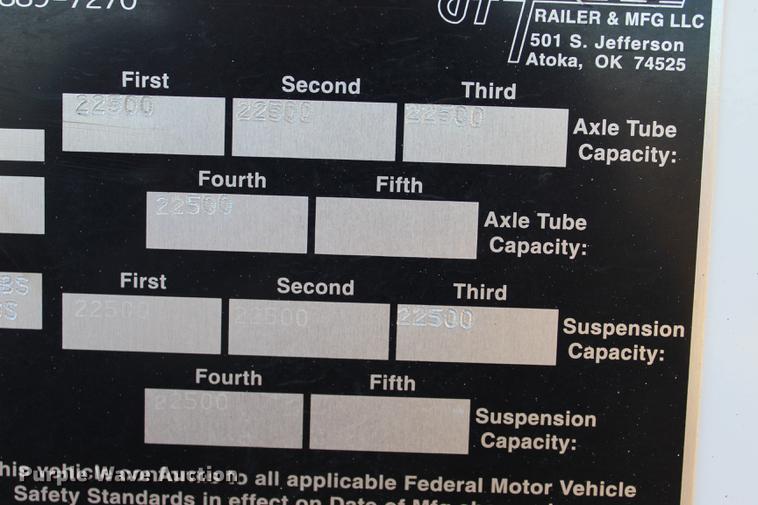 image for item BE9394 2013 Atoka SDE604 oilfield flatbed trailer