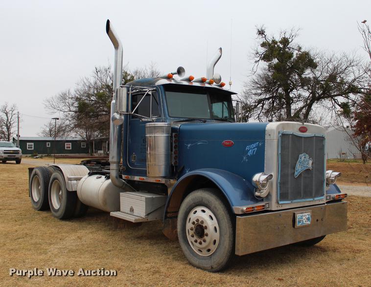 image for item BE9396 1992 Peterbilt 379 semi truck