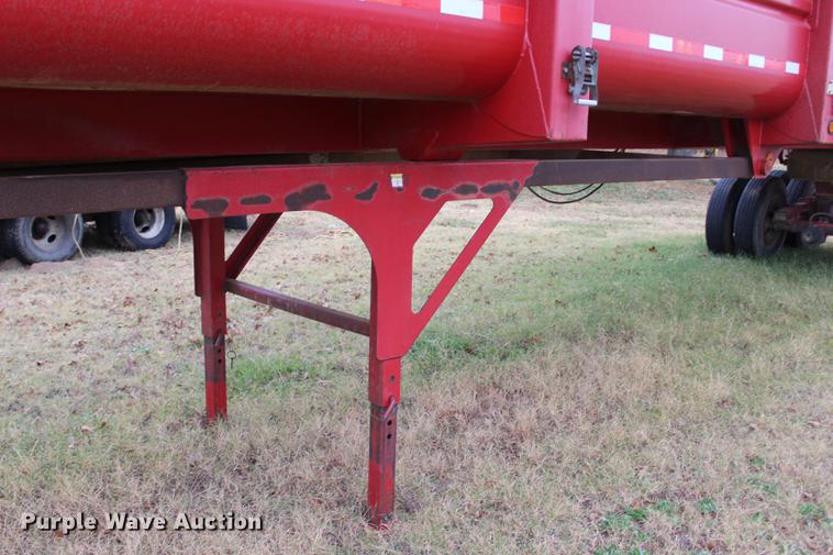 image for item BE9398 1998 Clemson LW3829 end dump trailer