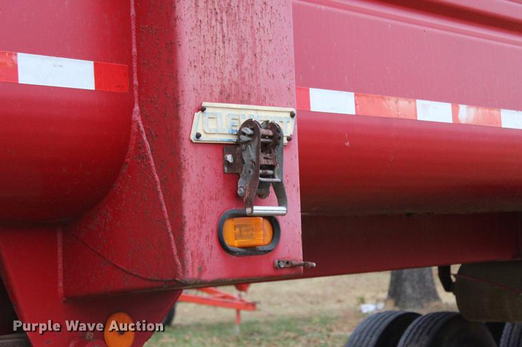 image for item BE9398 1998 Clemson LW3829 end dump trailer