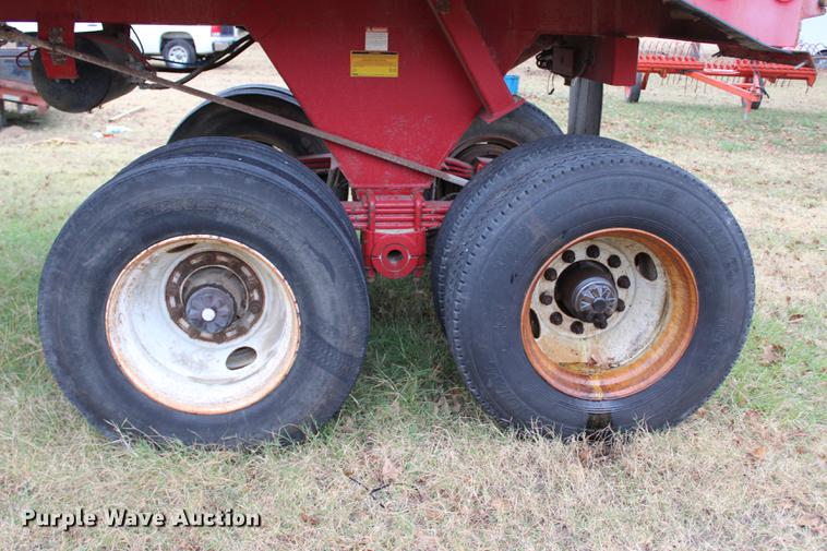 image for item BE9398 1998 Clemson LW3829 end dump trailer