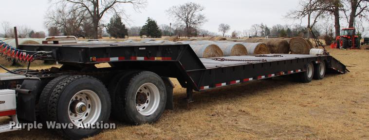 image for item BE9400 1987 Muv-All 4460ST drop deck trailer