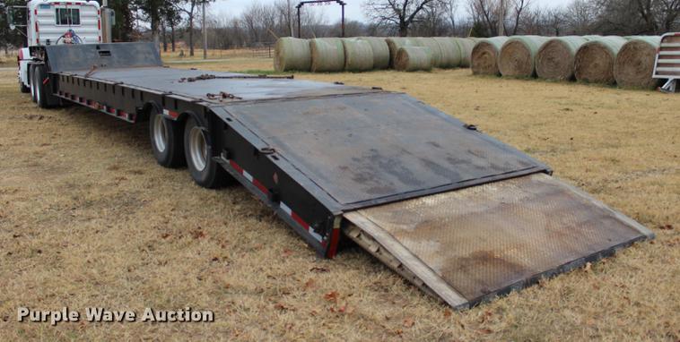 image for item BE9400 1987 Muv-All 4460ST drop deck trailer