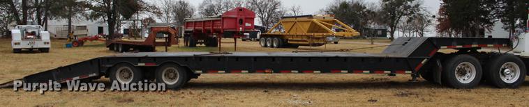 image for item BE9400 1987 Muv-All 4460ST drop deck trailer