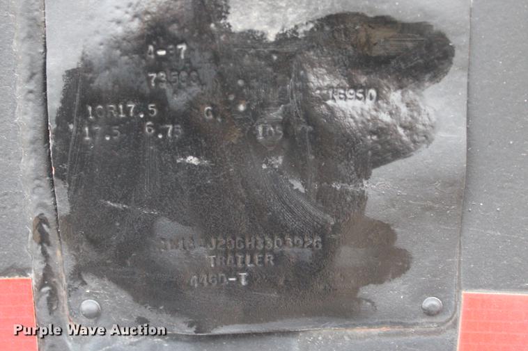 image for item BE9400 1987 Muv-All 4460ST drop deck trailer