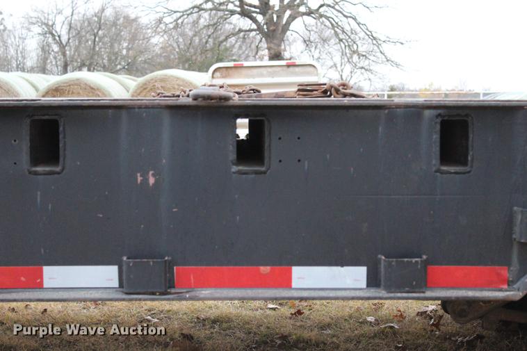 image for item BE9400 1987 Muv-All 4460ST drop deck trailer