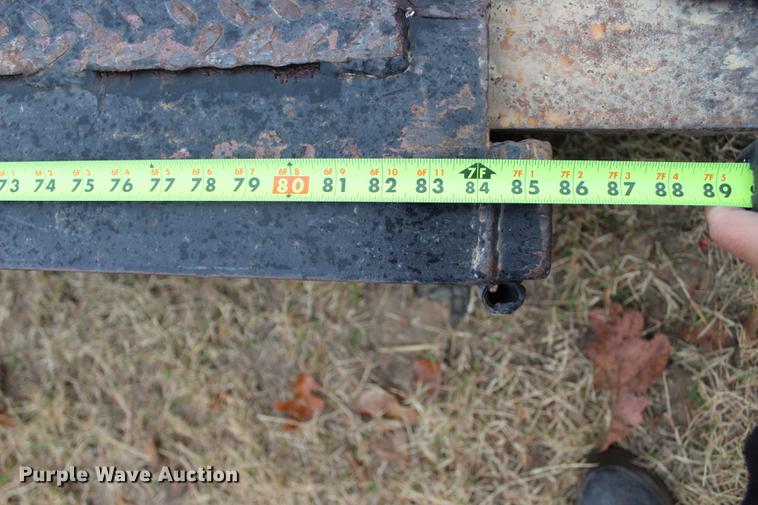 image for item BE9400 1987 Muv-All 4460ST drop deck trailer