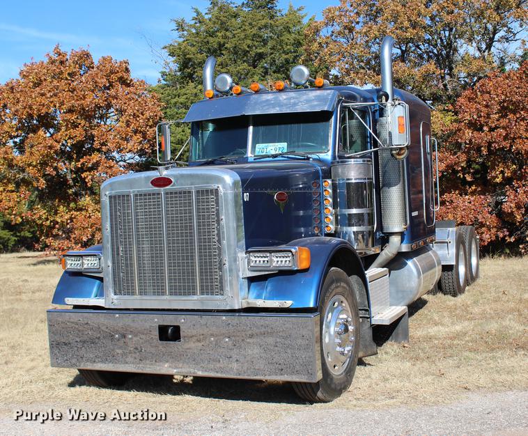 image for item BE9418 1987 Peterbilt 379 semi truck