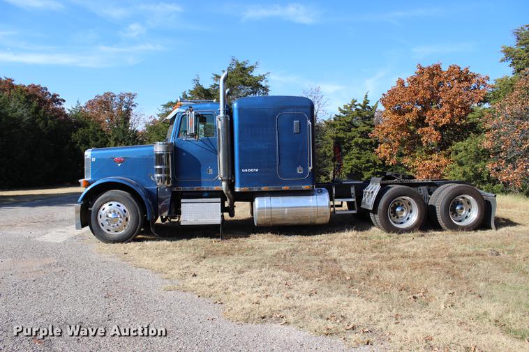 image for item BE9418 1987 Peterbilt 379 semi truck
