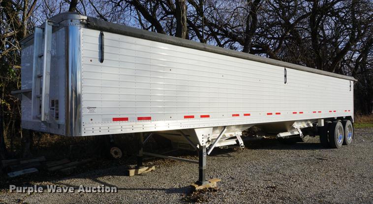 image for item DA1476 2015 Timpte double hopper grain trailer