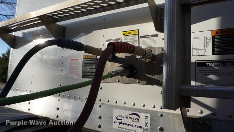 image for item DA1476 2015 Timpte double hopper grain trailer