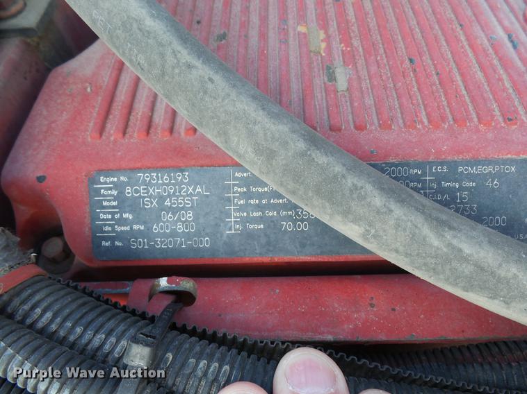 image for item DA3570 2008 Peterbilt 389 semi truck