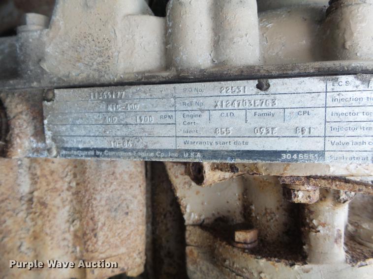 image for item DB6318 1987 Kenworth 510 semi truck