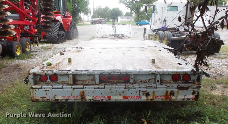 image for item DB8126 1995 Wilson 506CF-70 Muvall double drop deck equipment trailer