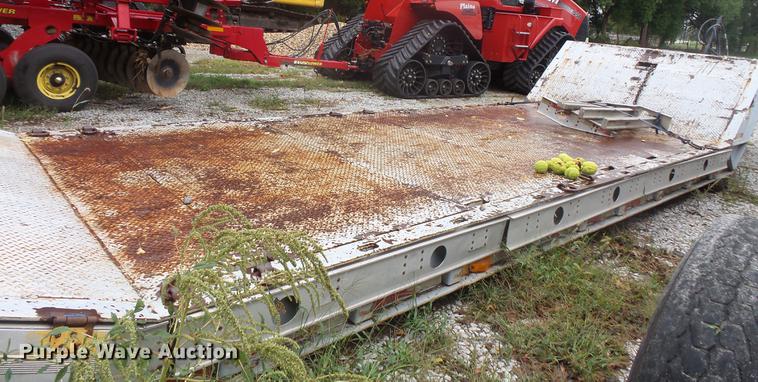 image for item DB8126 1995 Wilson 506CF-70 Muvall double drop deck equipment trailer