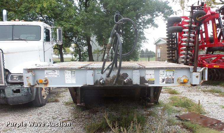 image for item DB8126 1995 Wilson 506CF-70 Muvall double drop deck equipment trailer