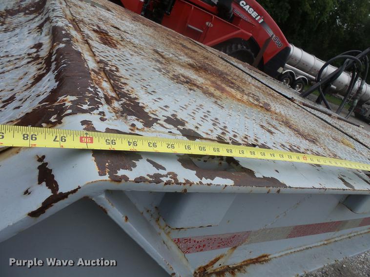 image for item DB8126 1995 Wilson 506CF-70 Muvall double drop deck equipment trailer
