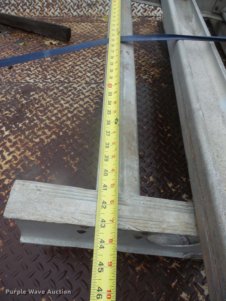 image for item DB8126 1995 Wilson 506CF-70 Muvall double drop deck equipment trailer