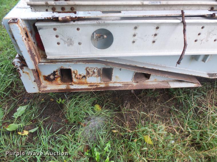 image for item DB8126 1995 Wilson 506CF-70 Muvall double drop deck equipment trailer