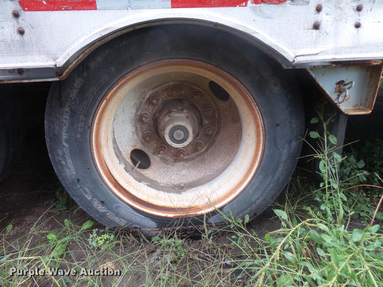 image for item DB8126 1995 Wilson 506CF-70 Muvall double drop deck equipment trailer