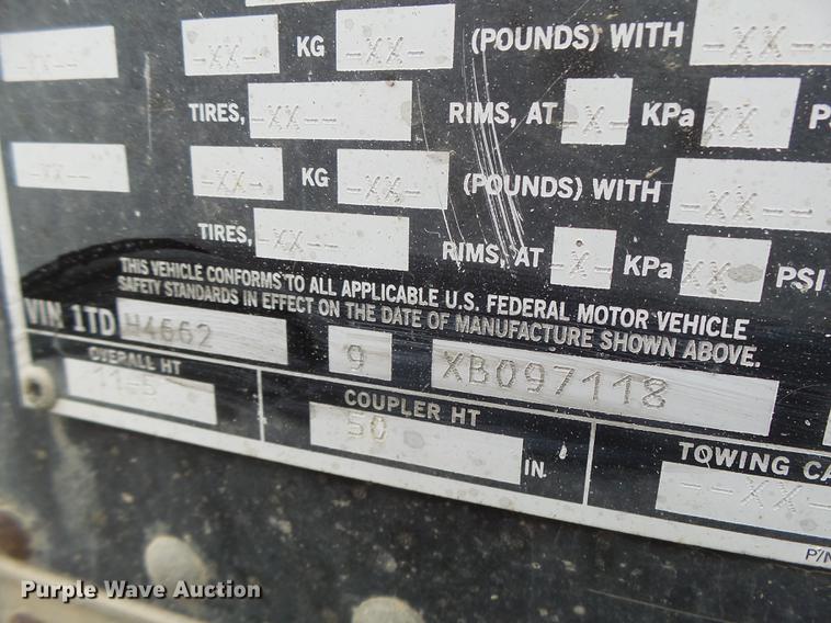 image for item DB9909 1999 Timpte Super Hopper double hopper grain trailer