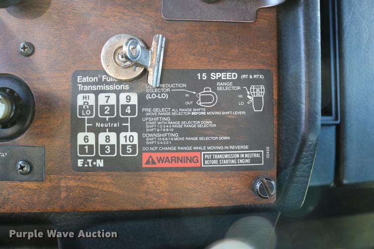 image for item DC3584 1996 Peterbilt 377 semi truck