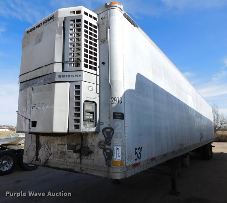 image for item DC8491 2000 Great Dane 7811TZ-1AX refrigerated van trailer