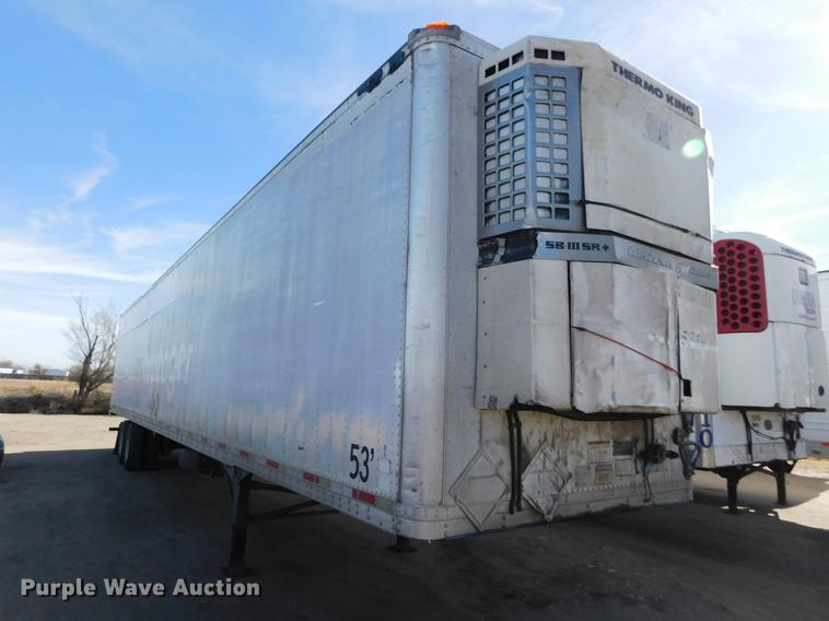 image for item DC8491 2000 Great Dane 7811TZ-1AX refrigerated van trailer