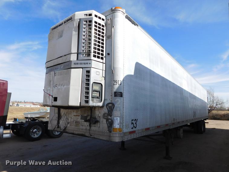 image for item DC8491 2000 Great Dane 7811TZ-1AX refrigerated van trailer