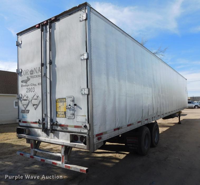 image for item DC8492 2000 Great Dane 7811TZ-1A refrigerated van trailer