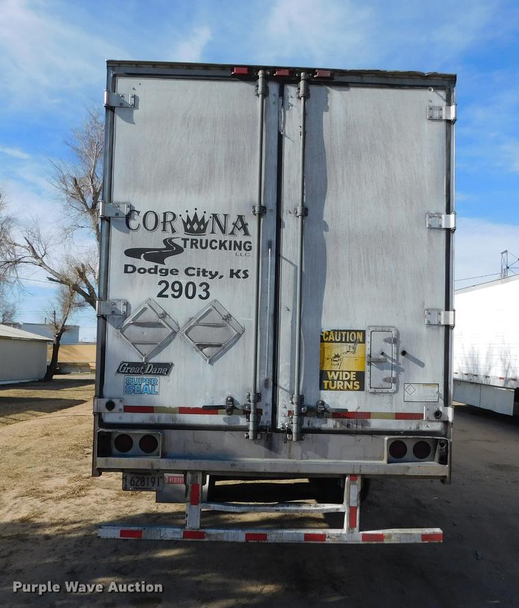 image for item DC8492 2000 Great Dane 7811TZ-1A refrigerated van trailer