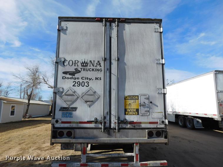 image for item DC8492 2000 Great Dane 7811TZ-1A refrigerated van trailer